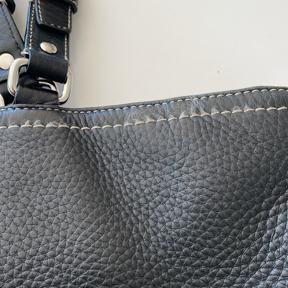 Coach Hamilton black pebbled leather large tote - Picture 11 of 11